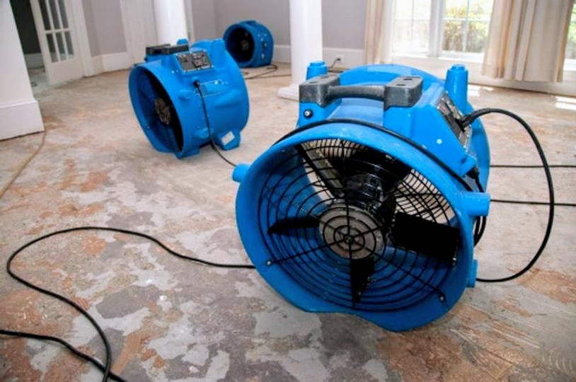 three-fans-dehumidifying